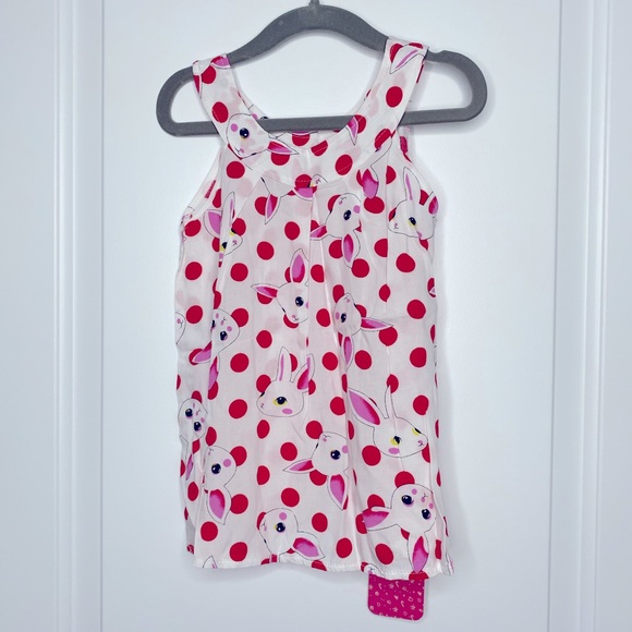 NWT Polka Dot Bunny Dress - Picture 2 of 4